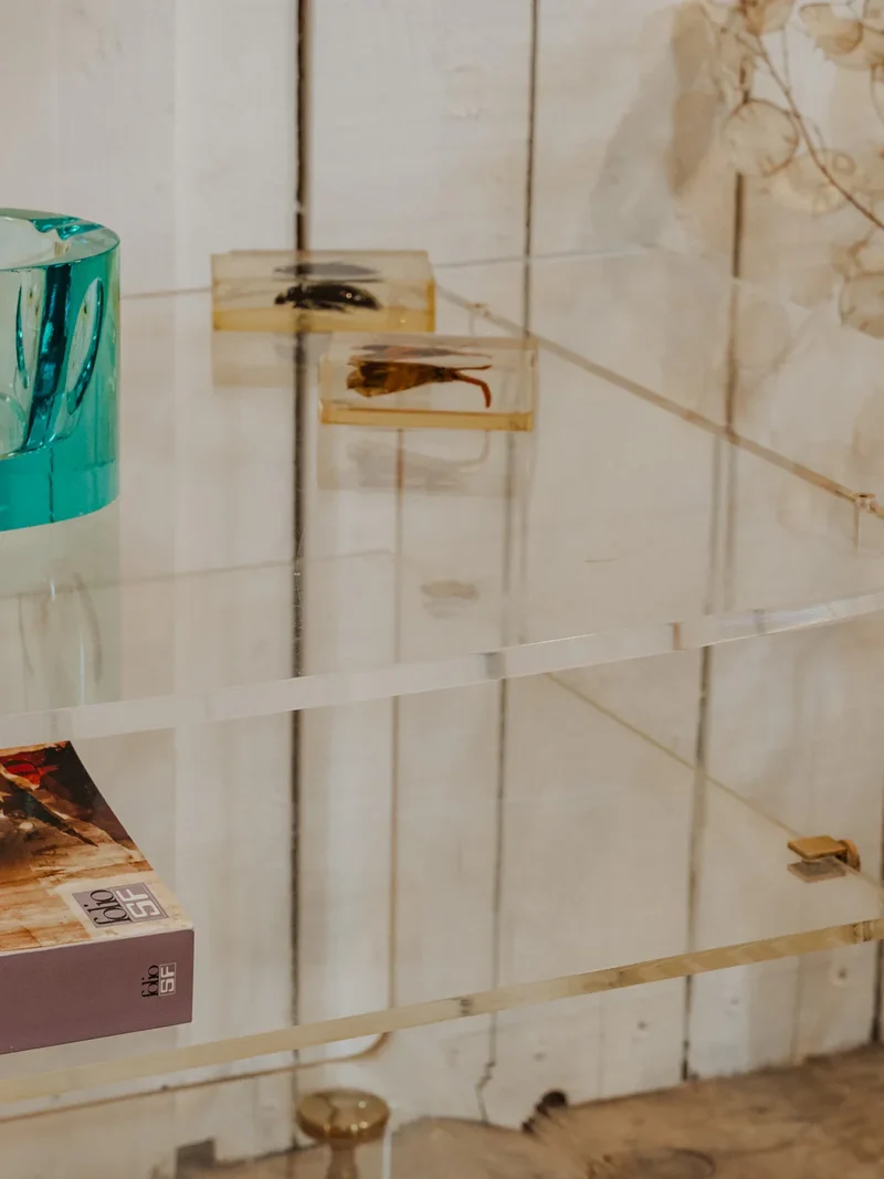 Anouk, la desserte en plexiglass N°286