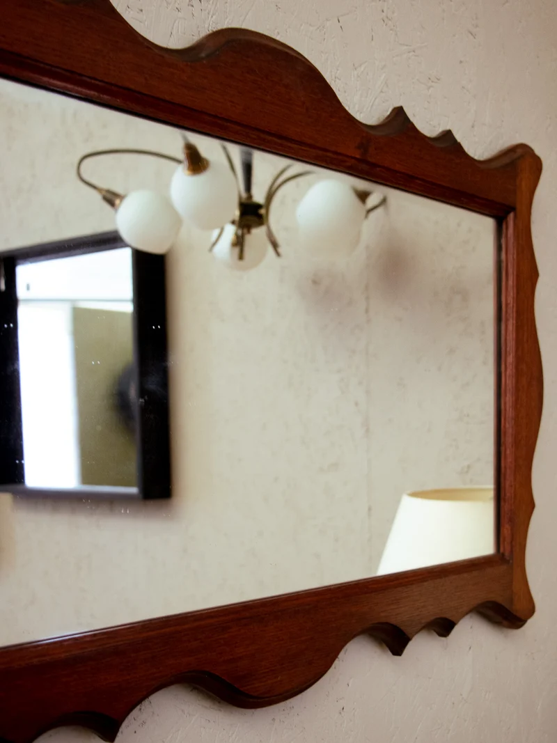 Georges, le miroir en bois N°1097