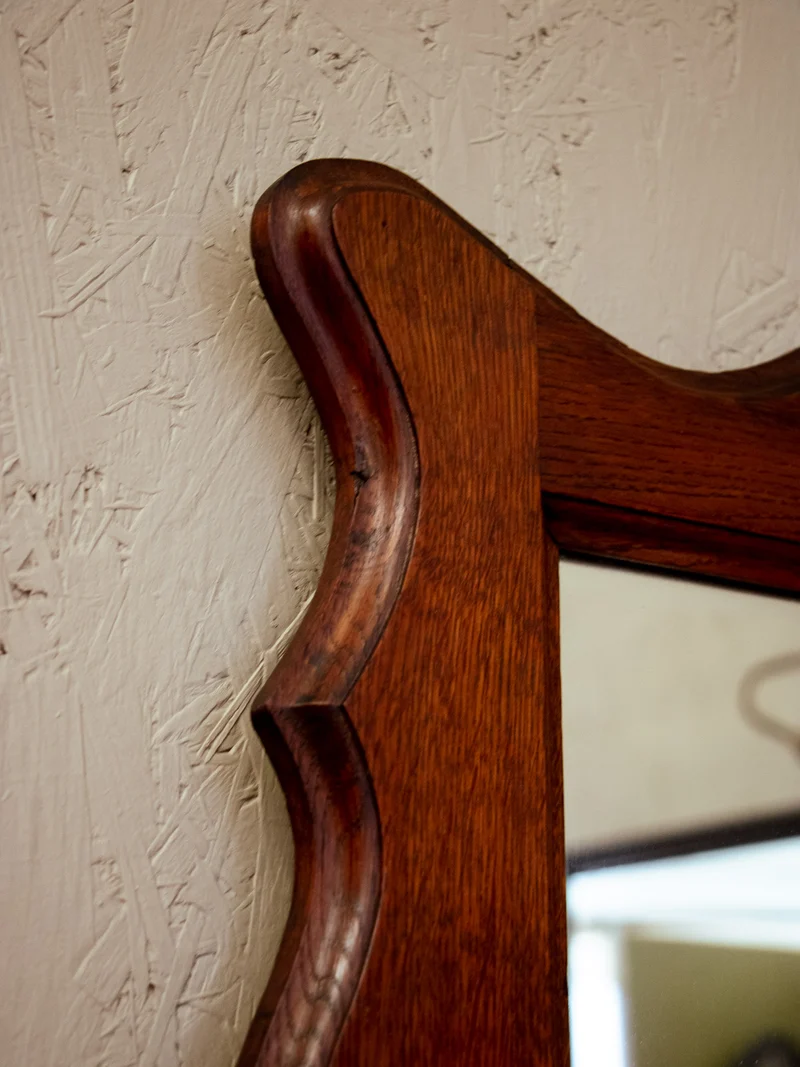 Georges, le miroir en bois N°1097