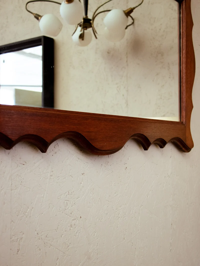 Georges, le miroir en bois N°1097