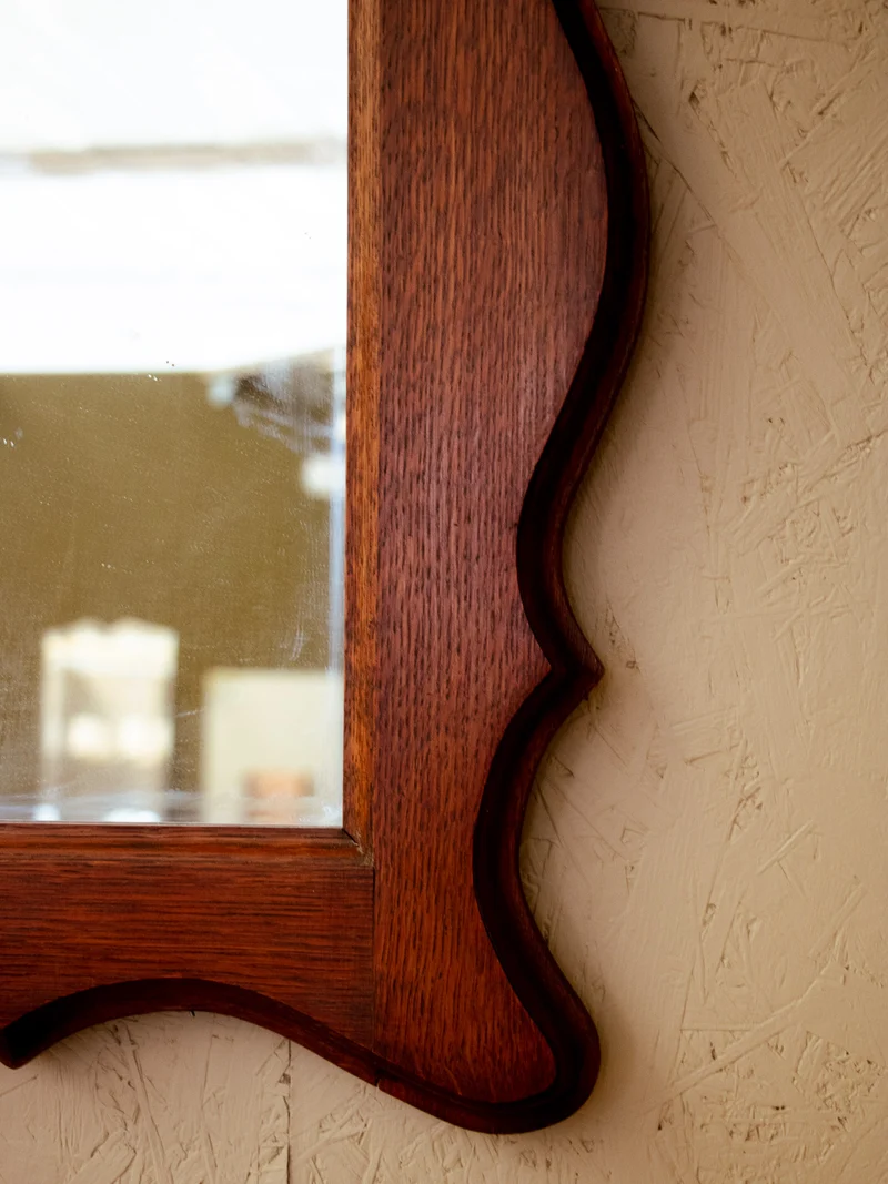 Georges, le miroir en bois N°1097
