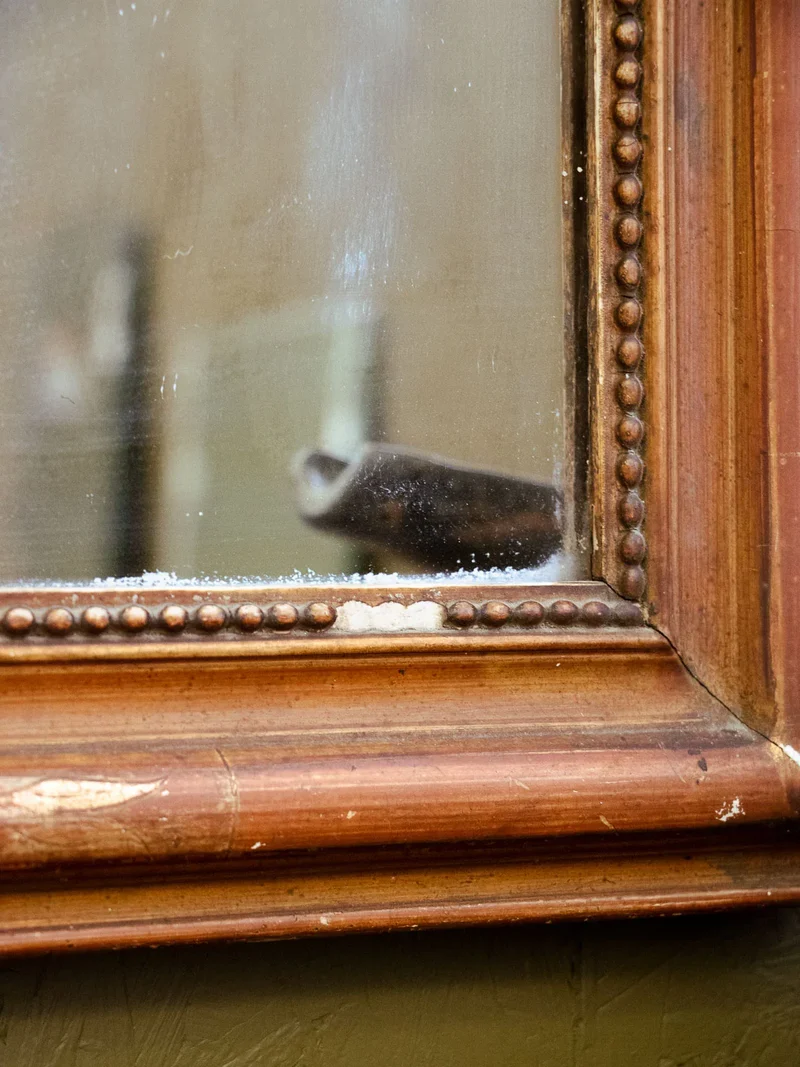 Georges, le miroir en plâtre N°1098
