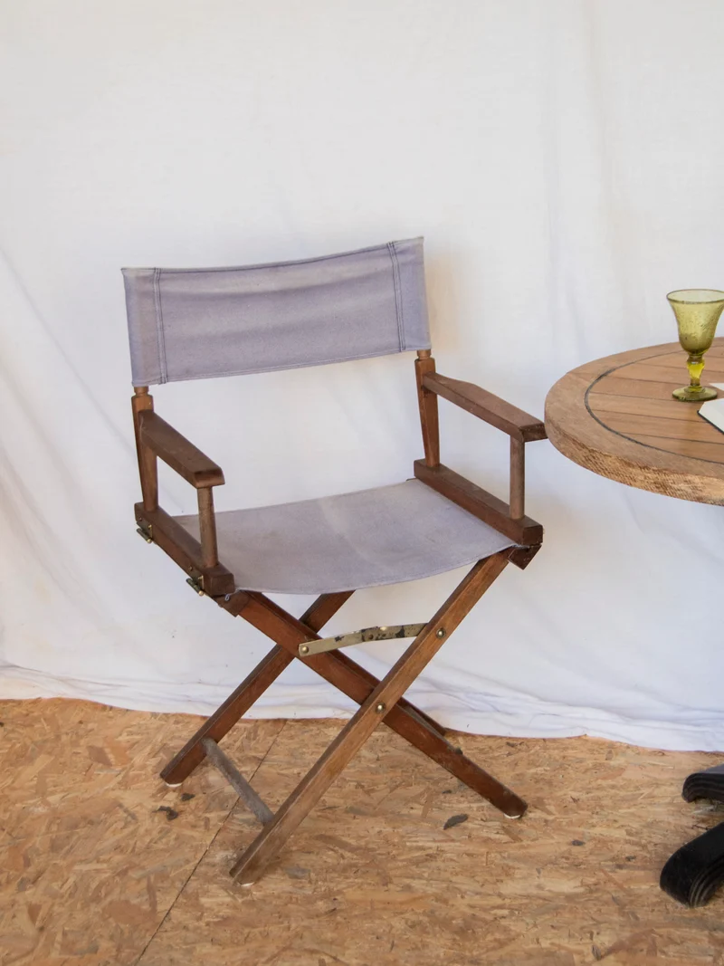 Jakob, le fauteuil de réalisateur en bois N°908