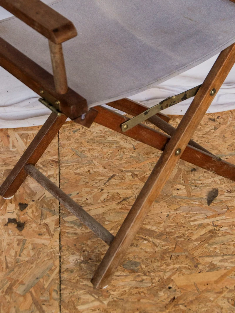 Jakob, le fauteuil de réalisateur en bois N°908
