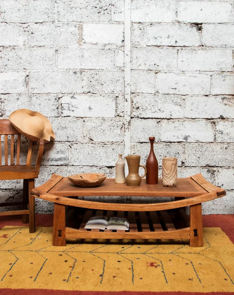 Léonie, la table basse en bois N°518