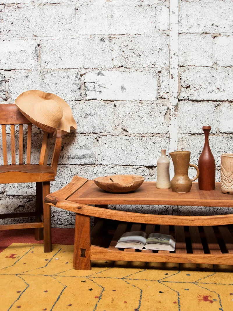 Léonie, la table basse en bois N°518