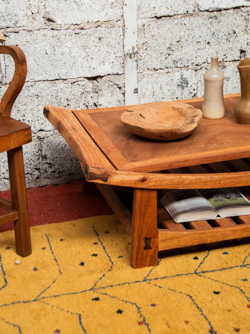 Léonie, la table basse en bois N°518