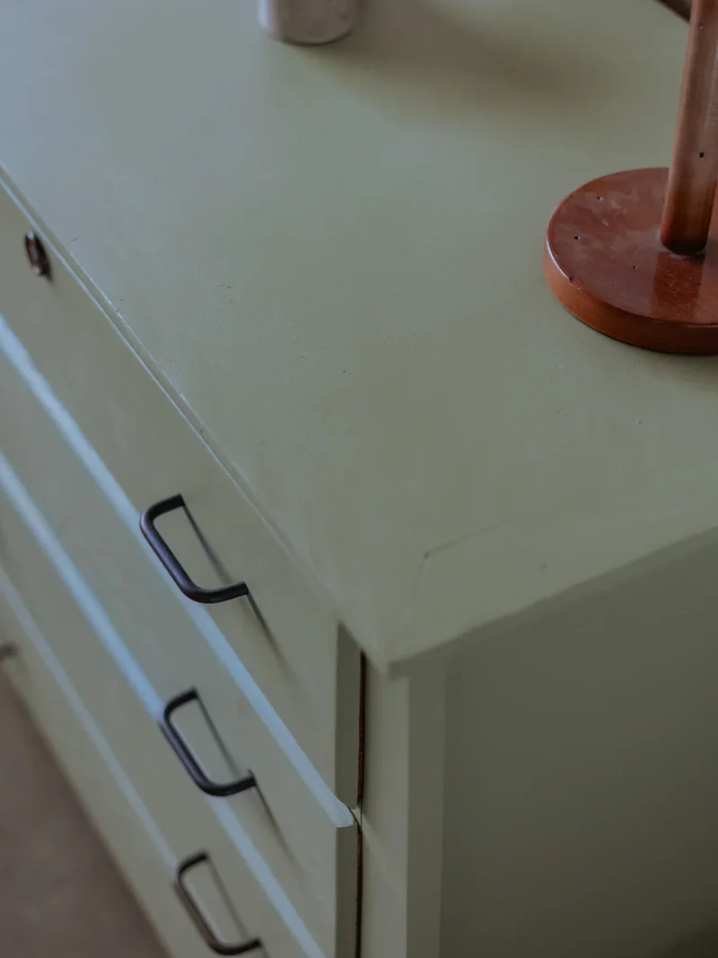 Garance, la commode en bois verte N°552