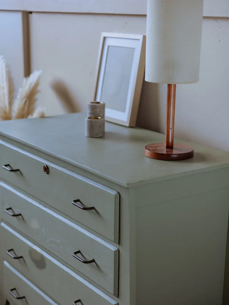 Garance, la commode en bois verte N°552