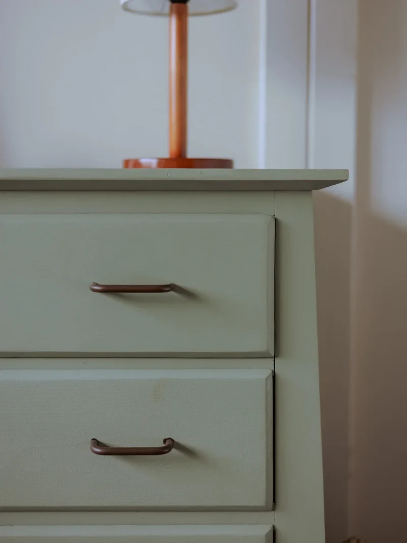 Garance, la commode en bois verte N°552
