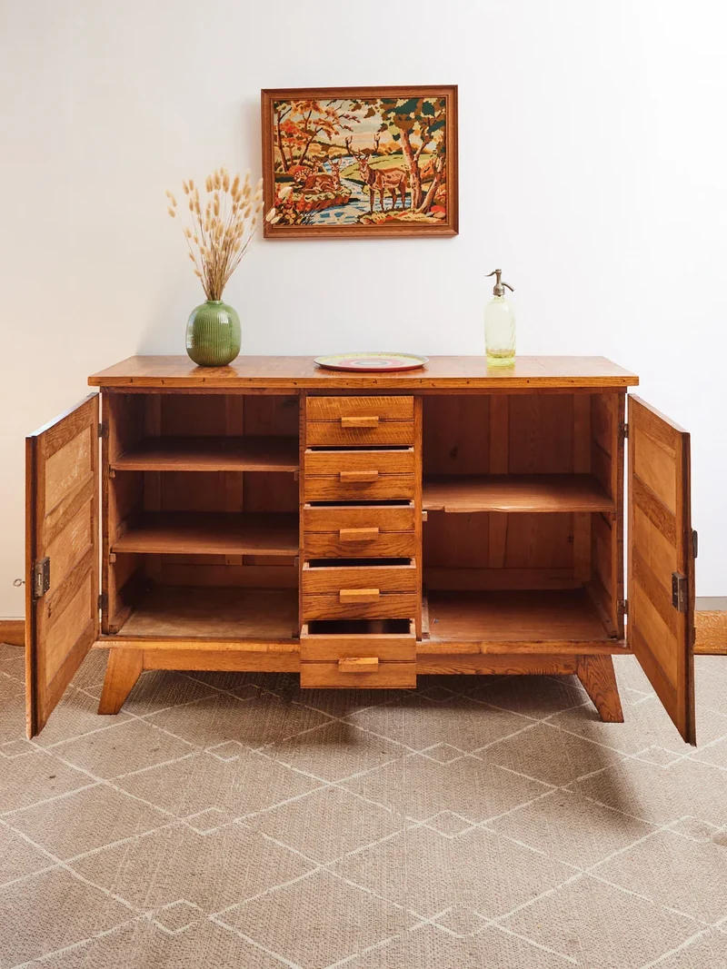 Gilbert, le buffet en bois massif N°1457