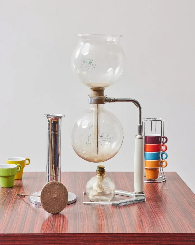 Alix, la cafetière Hellem en verre N°703