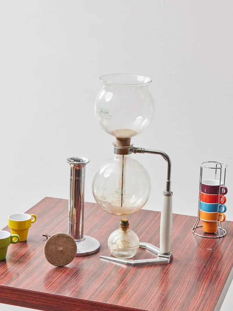 Alix, la cafetière Hellem en verre N°703