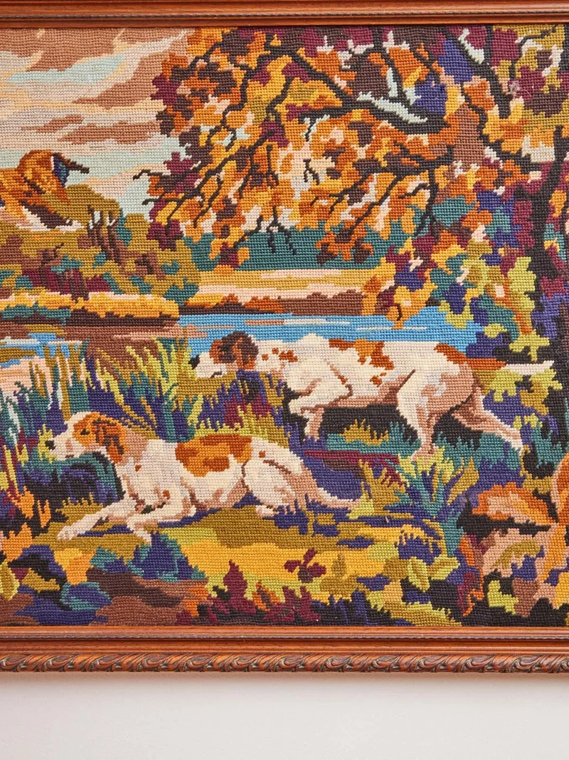 Nina, le grand cadre canevas scène de chasse N°383