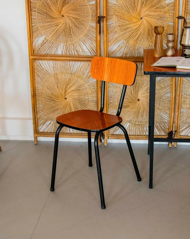 Alma, la chaise en métal et formica N°1452