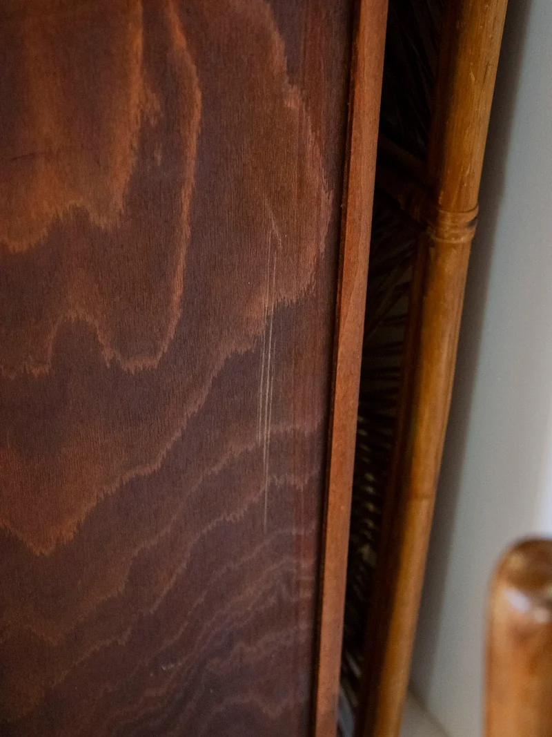 Garance, la commode en bois foncé N°585