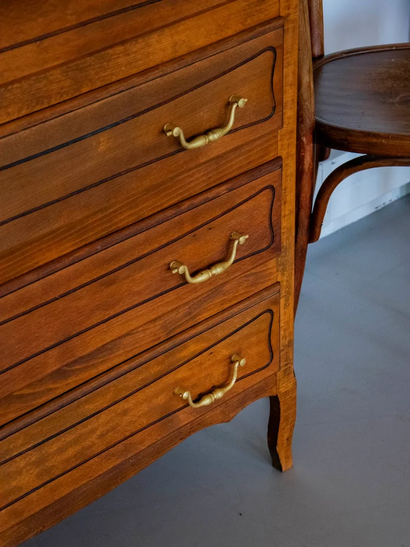 Garance, la commode en bois foncé N°585