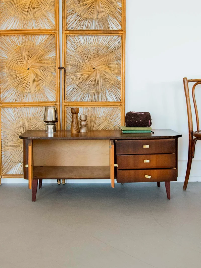 Margaret, l'enfilade en bois foncé N°446