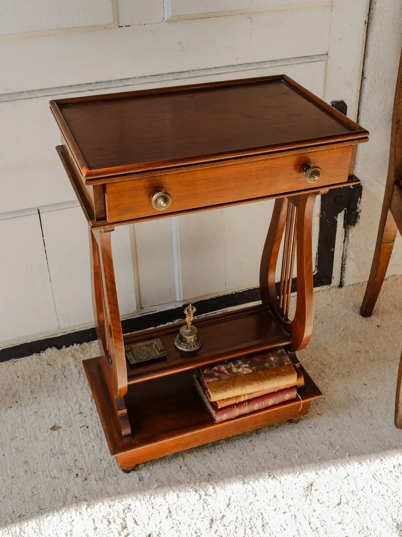 Francine, la sellette vintage en bois N°839