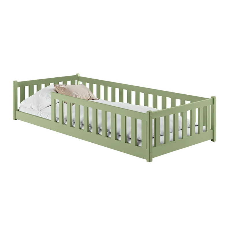 Lit au sol 80x160 sommier inclus Maya Olive