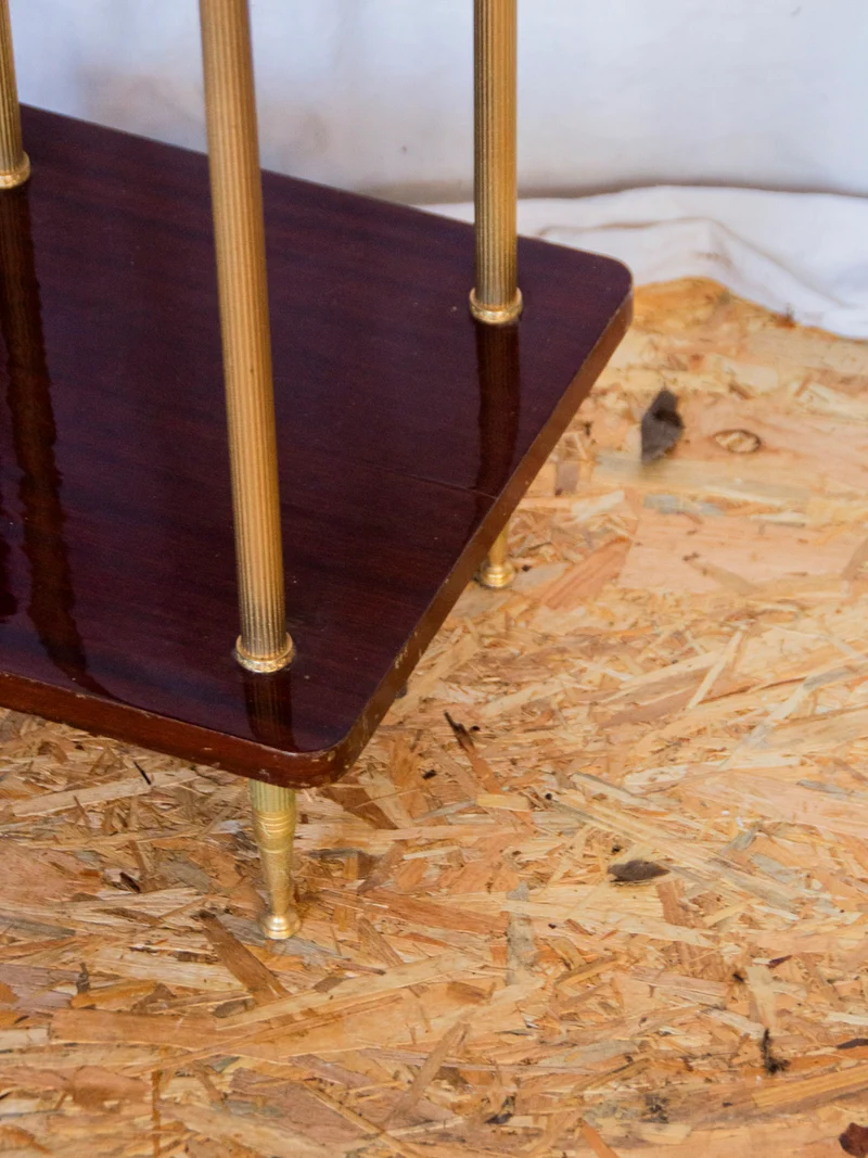 Francine, la table d'appoint en verre N°791