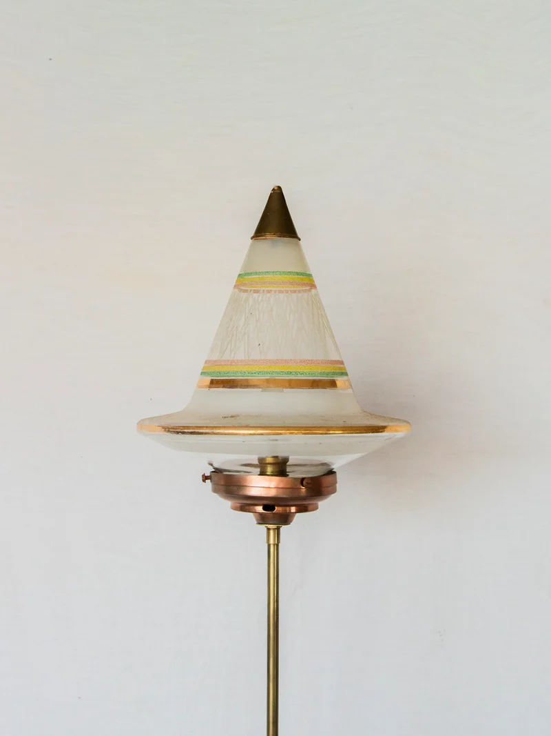 Julien, le lampadaire en laiton N°353