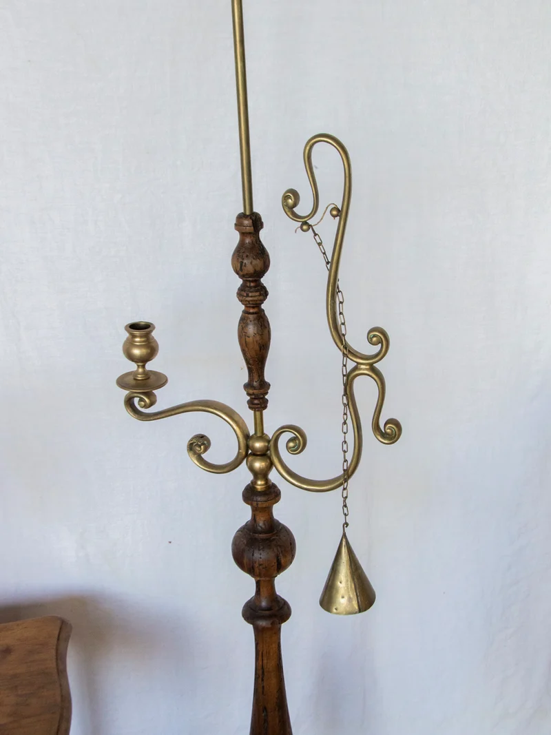 Julien, le lampadaire en laiton N°353
