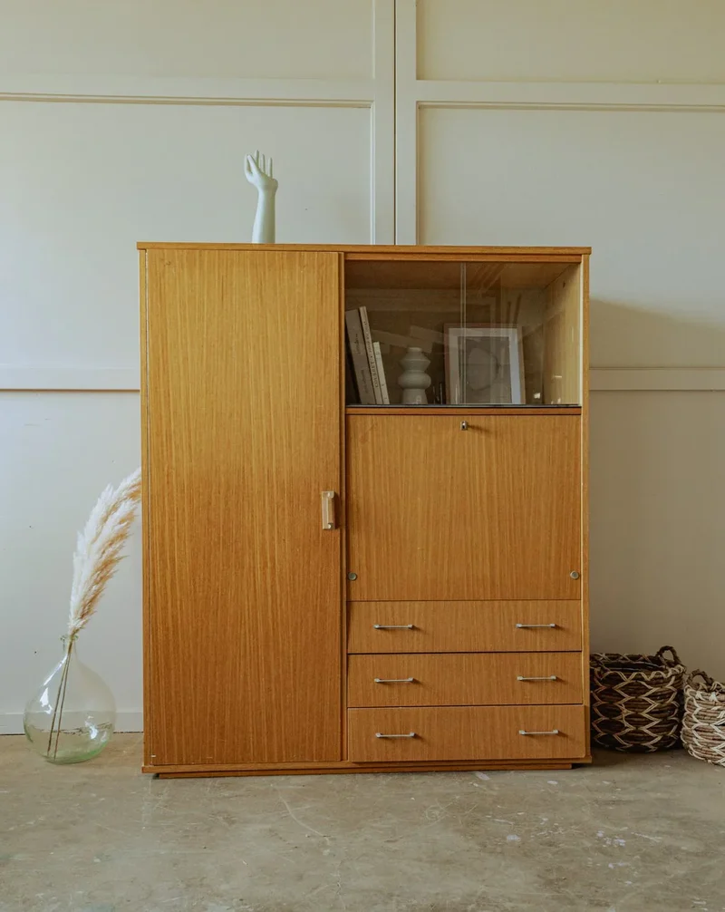 Gustave, le buffet bar en bois N°540