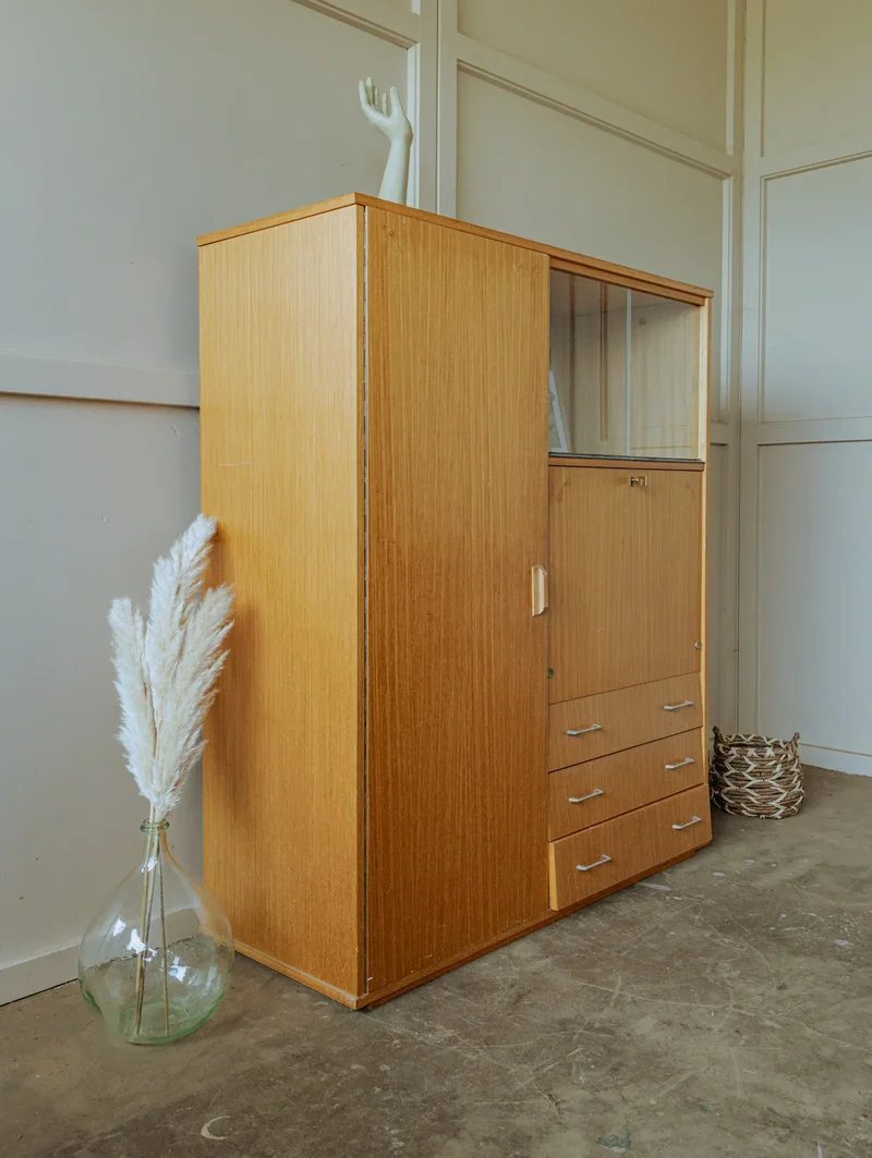 Gustave, le buffet bar en bois N°540
