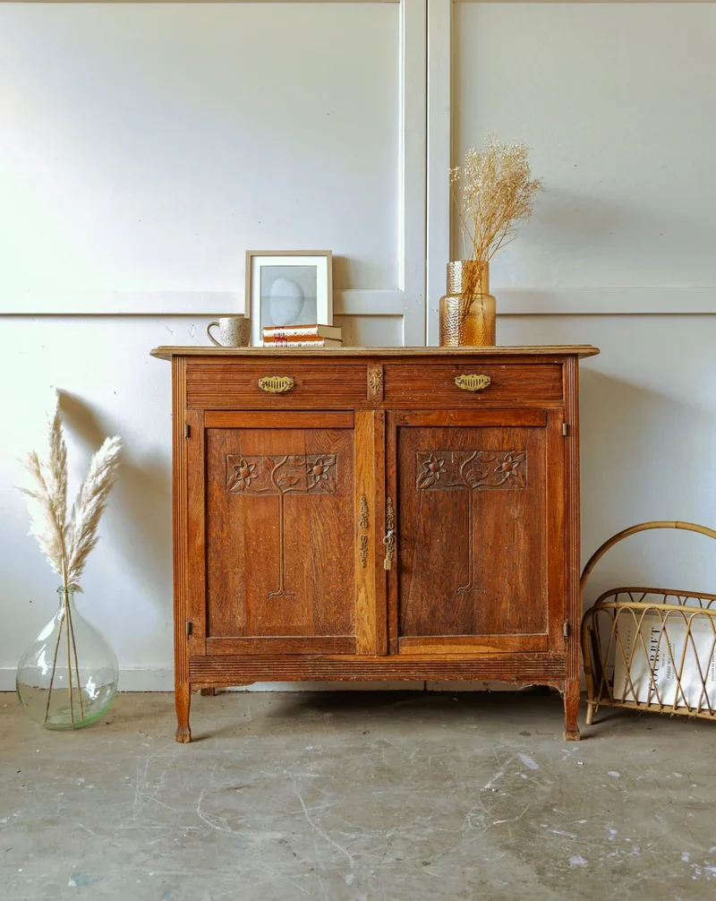 Gilbert, le buffet style Art Déco en chêne N°830