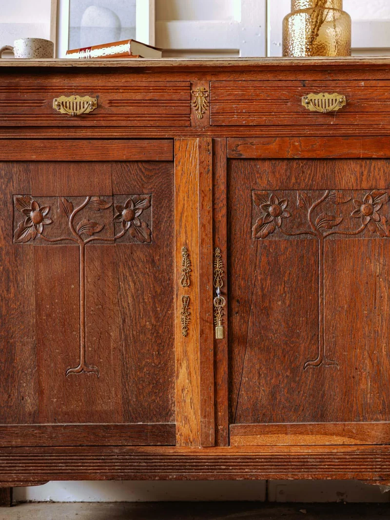 Gilbert, le buffet style Art Déco en chêne N°830