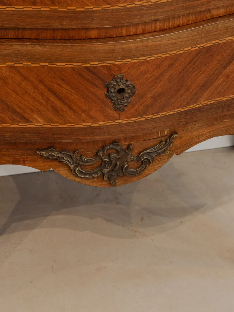 Francine, la table d'appoint en bois et marbre N°863