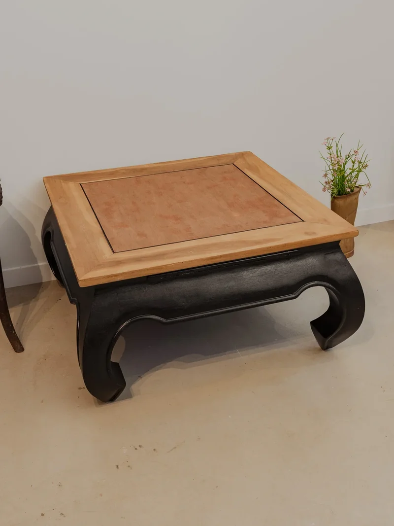 Léonie, la table basse opium en bois N°880