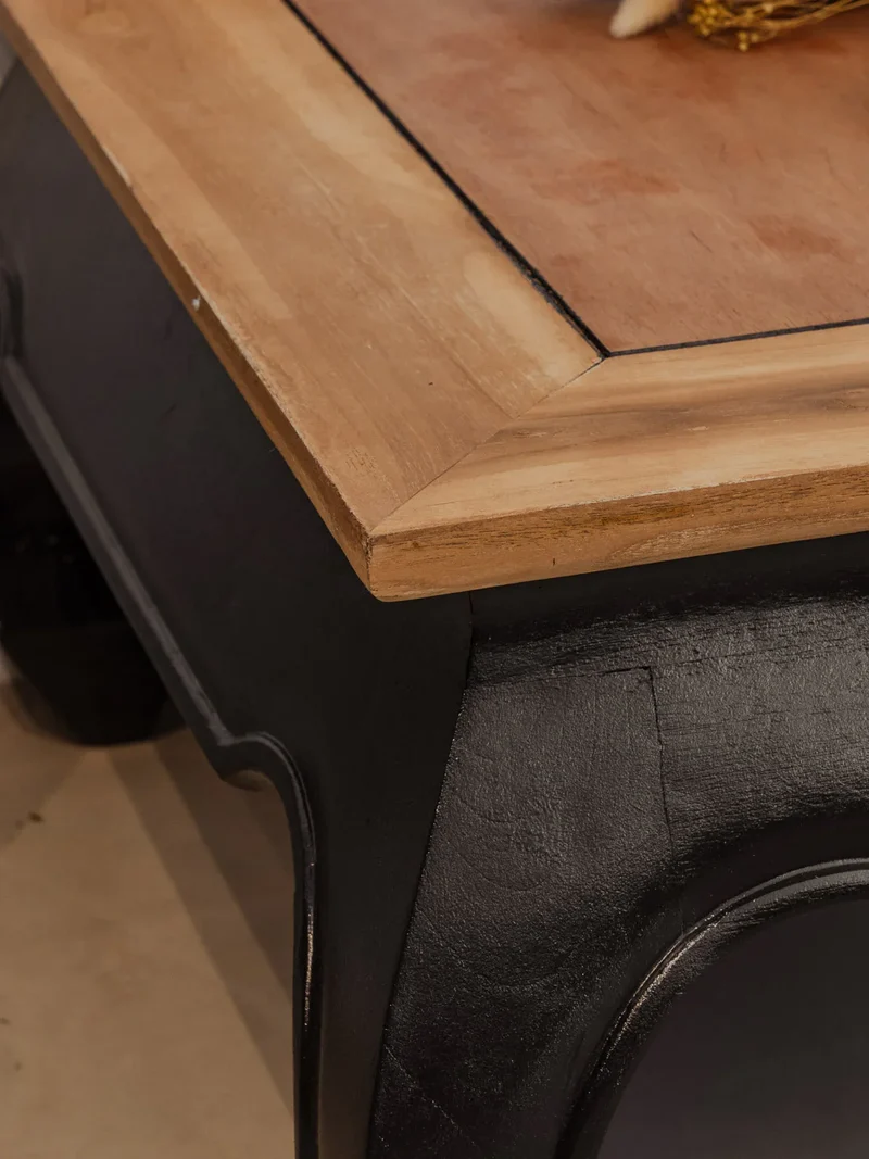 Léonie, la table basse opium en bois N°880