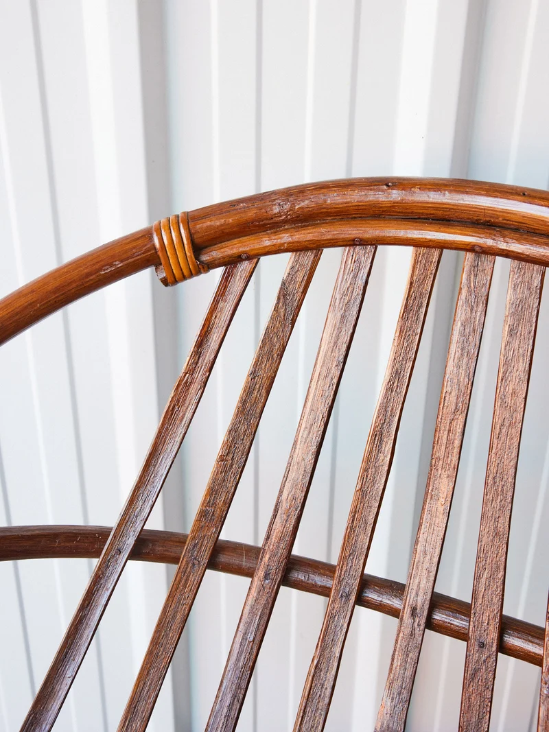 Ernest, le fauteuil en rotin N°874