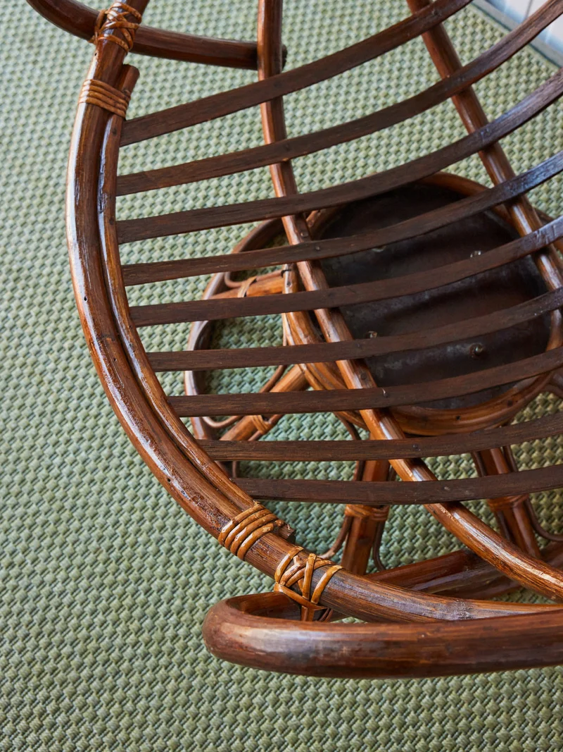 Ernest, le fauteuil en rotin N°874