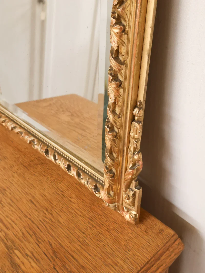 Georges, le miroir baroque en bois sculpté N°1115