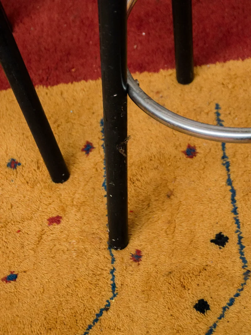 Pierre, la paire de tabouret de bar noirs N°43
