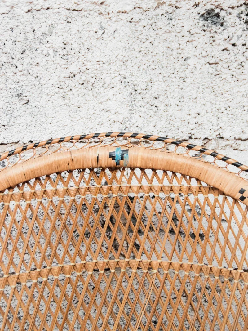 Emmanuel, le fauteuil Emmanuel en rotin clair N°16