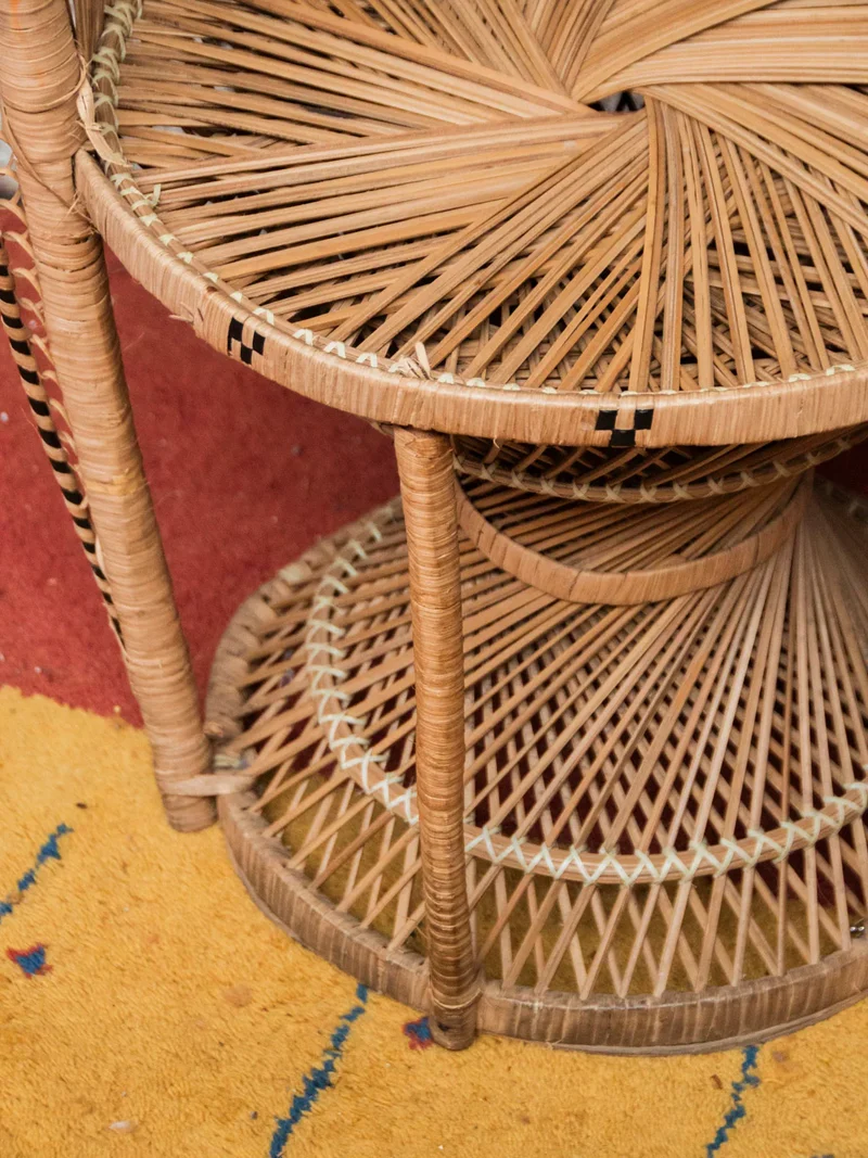 Emmanuel, le fauteuil Emmanuel en rotin clair N°16