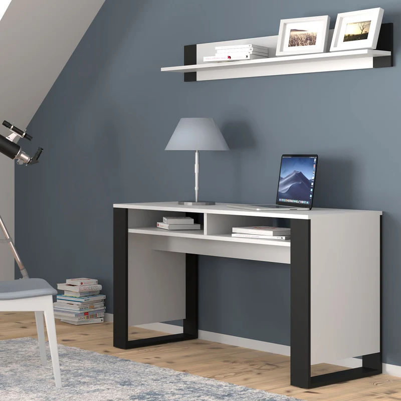 Bureau 2 niches Gani Blanc et Noir