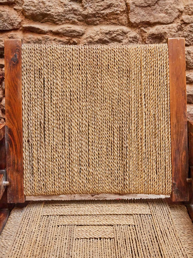 Ernest, la paire de fauteuils en cordes des années 50 N°812