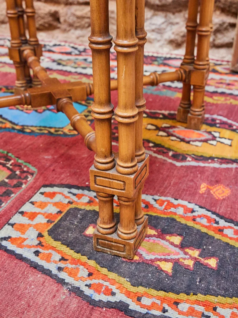 Léonie, la table basse en bambou N°807