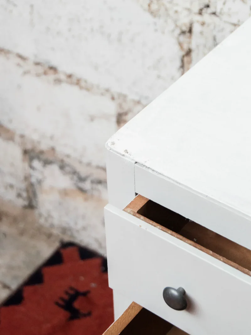 Olga, la commode en bois blanche N°416