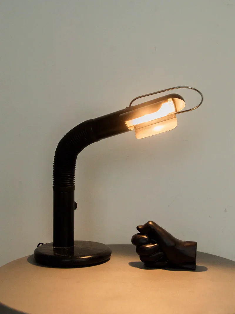 Julia, la lampe à bras noir Targetti N°857