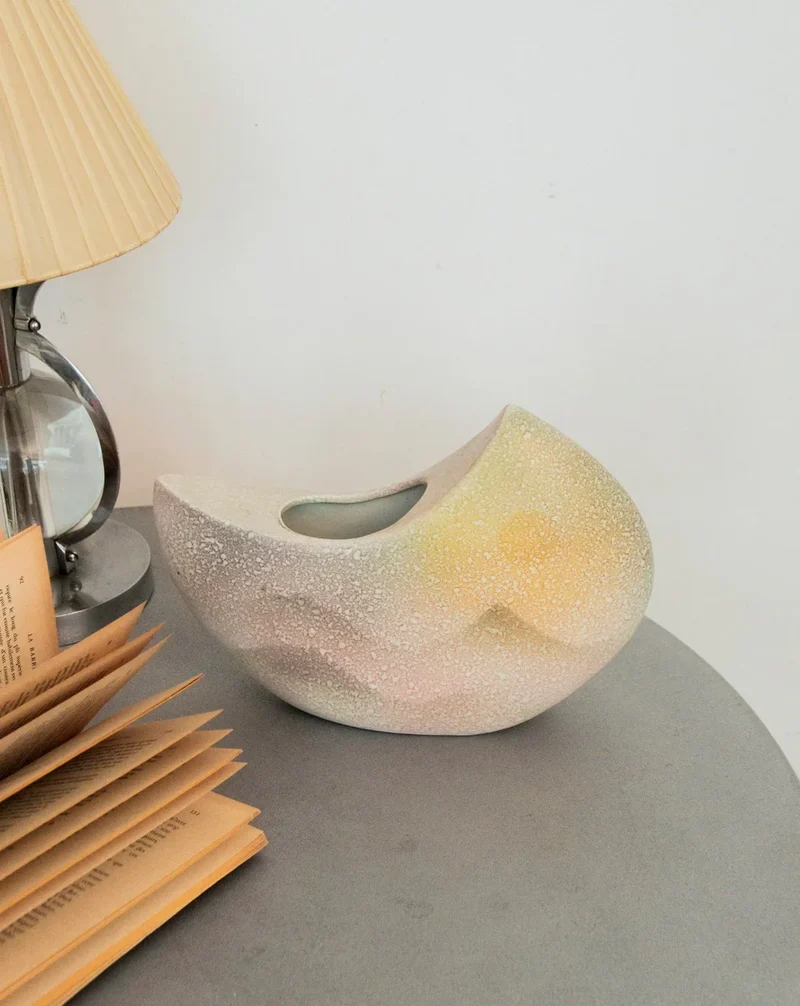 Edmond, le vase en porcelaine coloré N°154