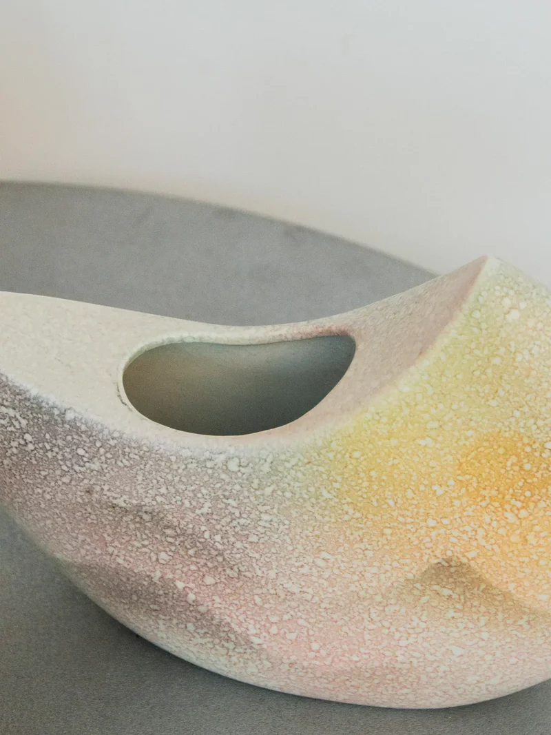 Edmond, le vase en porcelaine coloré N°154