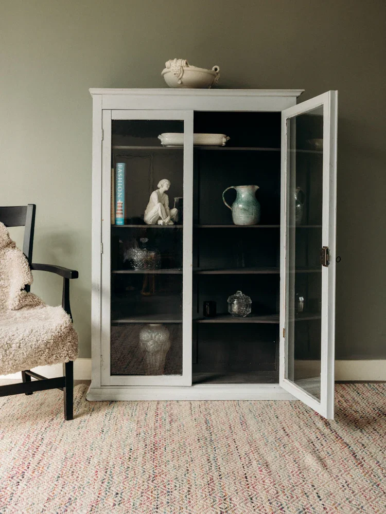 Gaëlle, l'étagère en bois blanche et noir N°781