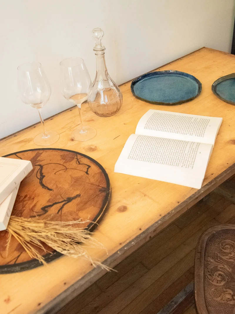 Romy, la table à manger établi N°681
