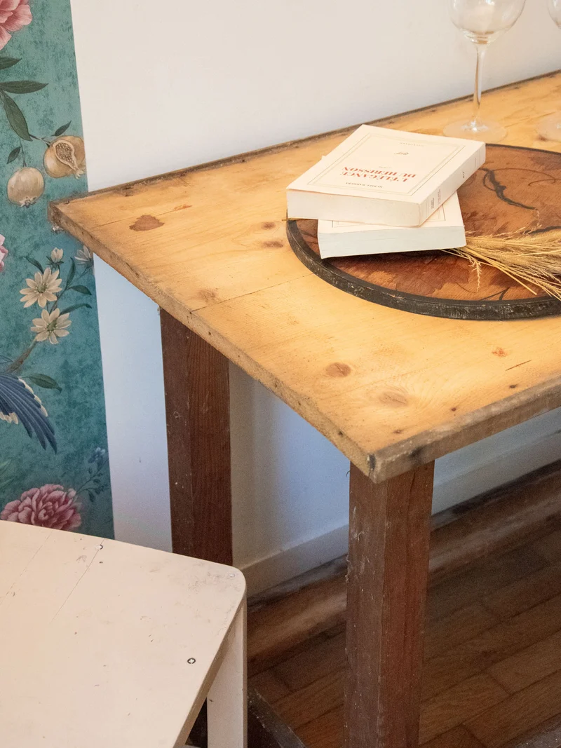 Romy, la table à manger établi N°681
